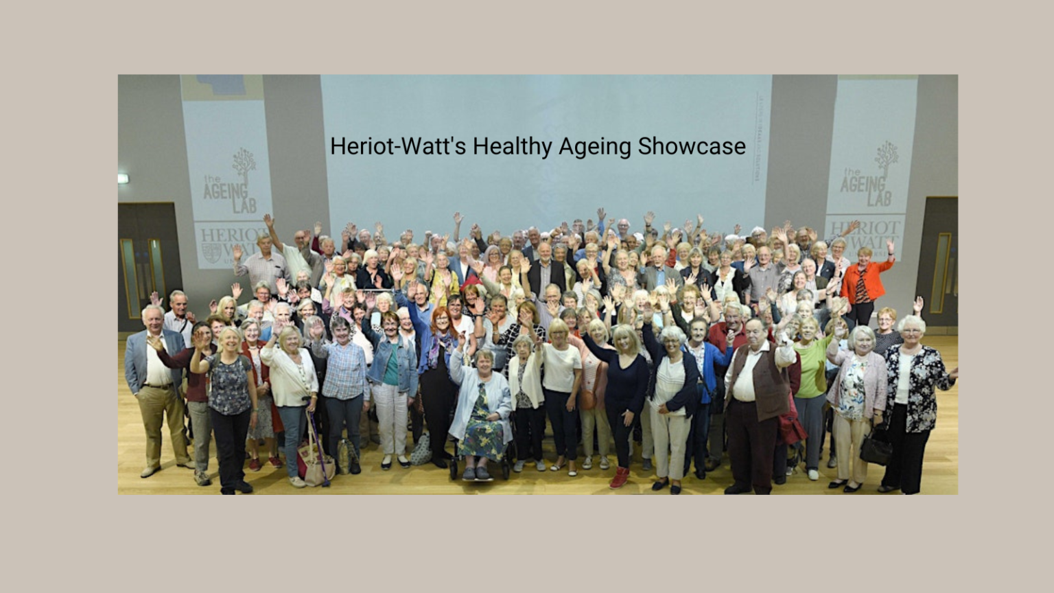HeriotWatt's Healthy Ageing Showcase Interface Online