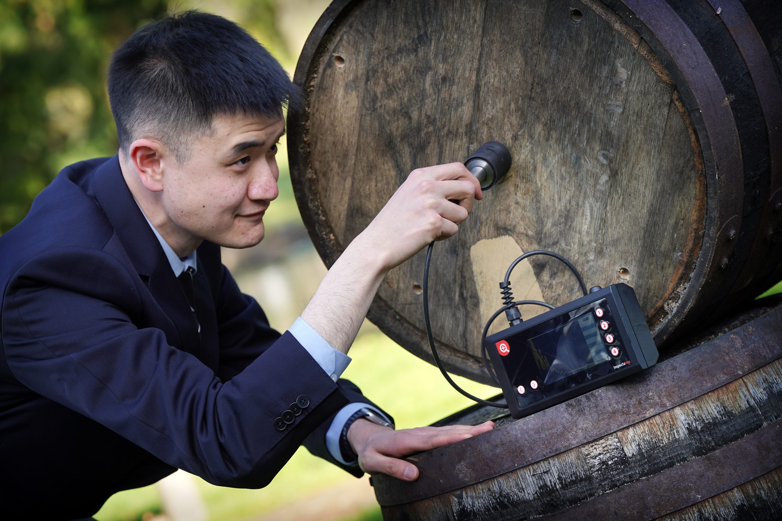 Dr Dayi Zhang, previous winner, Scottish Knowledge Exchange Awards.